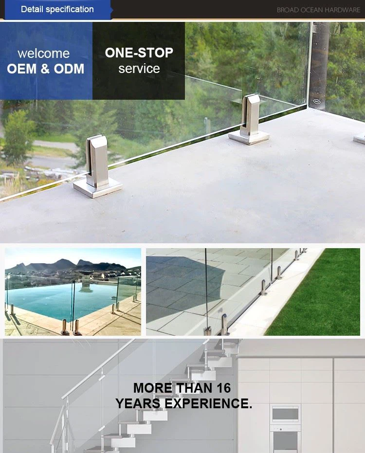 casting glass bracket clamp