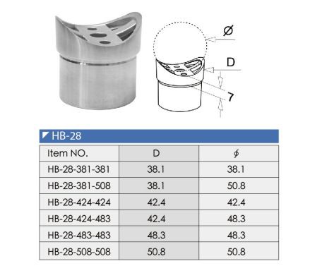 good quality exterior handrail bracket