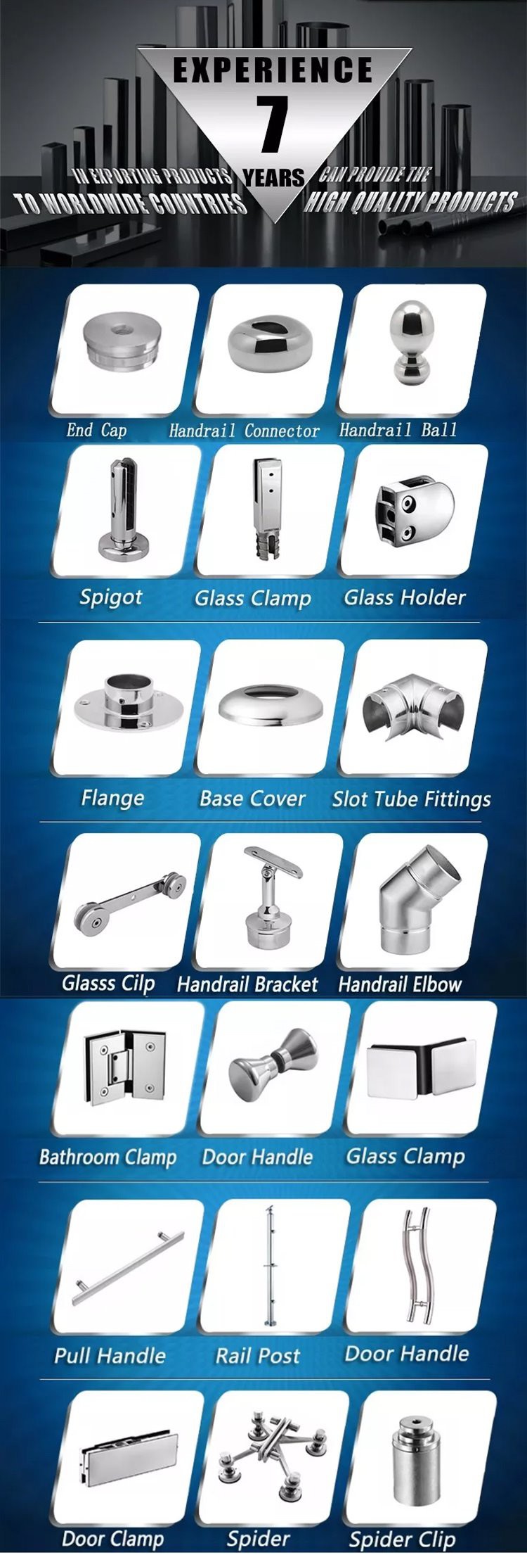 China factory    wall mount handrail bracket