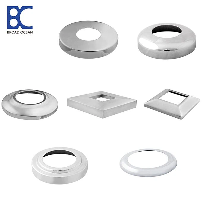 round end cap for balcony railing
