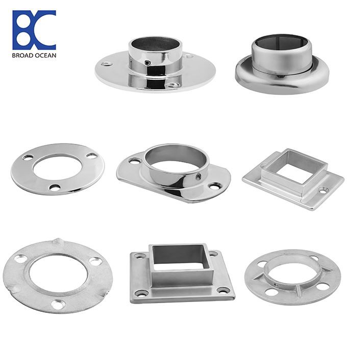 low price handrail brackets round