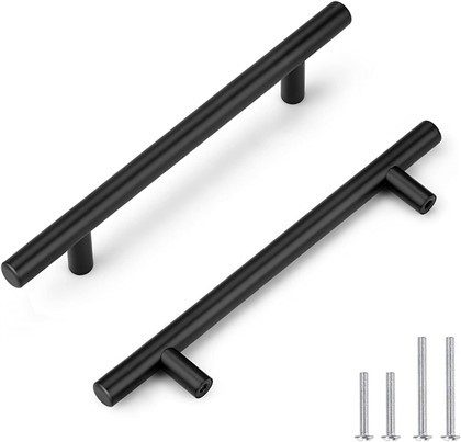 Black Stainless Steel Pull Handle